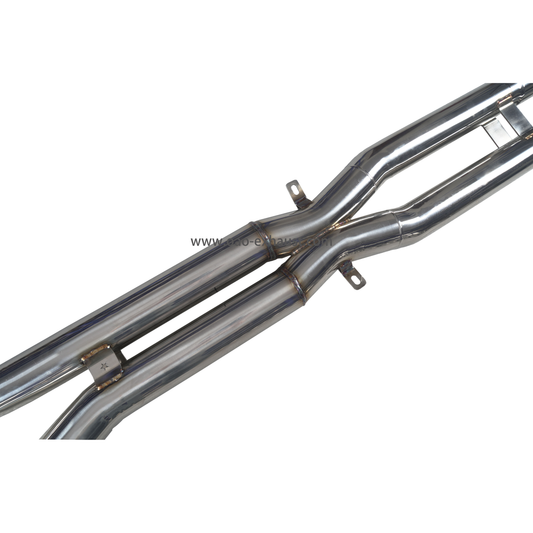 BMW E63 M6 V10 5.0L Valvetronic Exhaust System