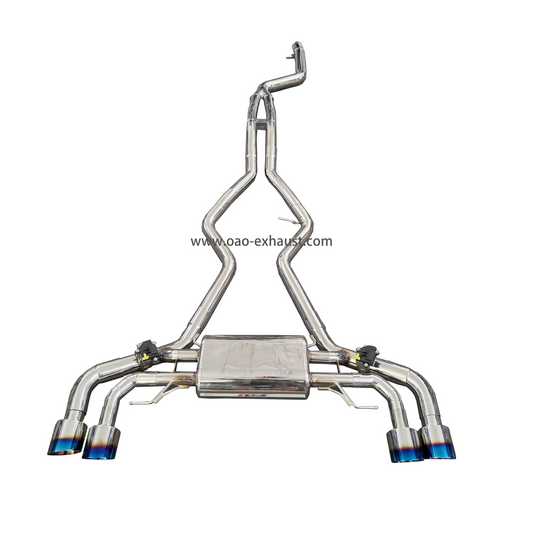 BMW G20 M340i/G22 M440i B58 3.0T Cat Back Exhaust System Custom Valve Muffler Exhaust