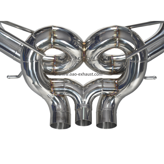 Lamborghini Aventador S LP740 6.5 2011-2018 Stainless Steel Exhaust Muffler Boska Catback Exhaust System