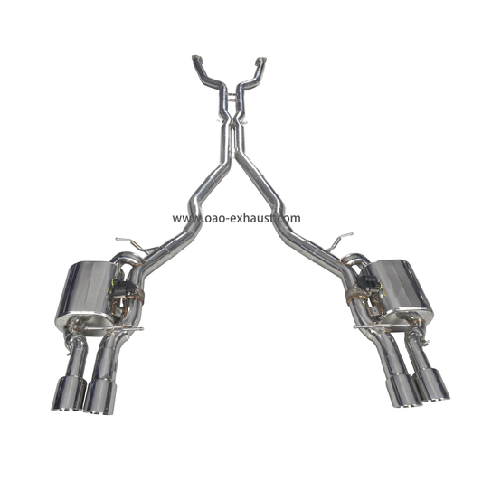 BMW E63 M6 V10 5.0L Valvetronic Exhaust System