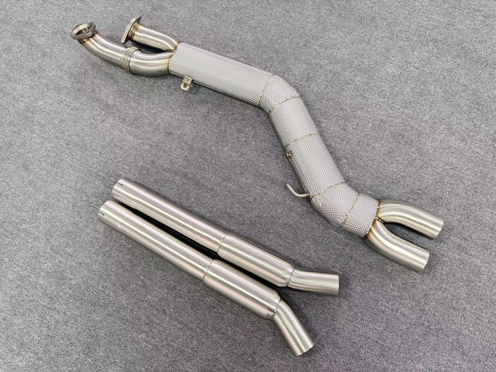 BMW G8X M2/M3/M4 4 inch Single Midpipe