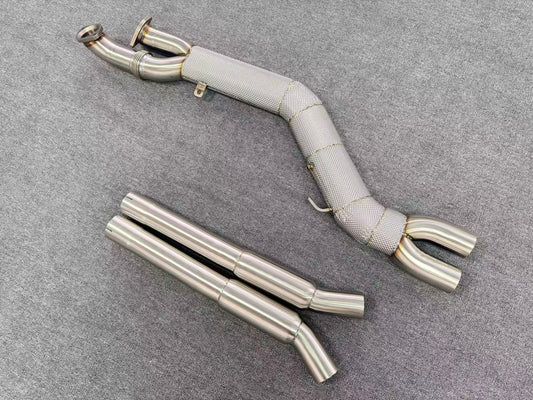 BMW G8X M2/M3/M4 4 inch Single Midpipe
