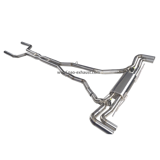 BMW X7/X6 M60i LCI 4.4tt 2023-2024 Racing Stainless Steel Exhaust System Tuned Tailpipe Muffler Cat-back Titanium Exhaust