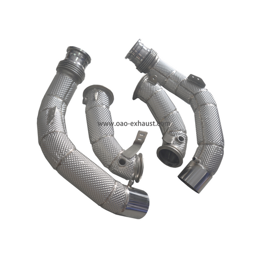 BMW M5 F90 4.4T Premium Exhaust Downspout High Quality Upgraded Sport Downspout with Front Tube