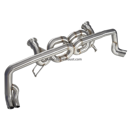 Audi R8 V10 Racing Exhaust Pipe Straight Pipe Exhaust High Quality Performance Stainless Steel Cat Back Exhaust