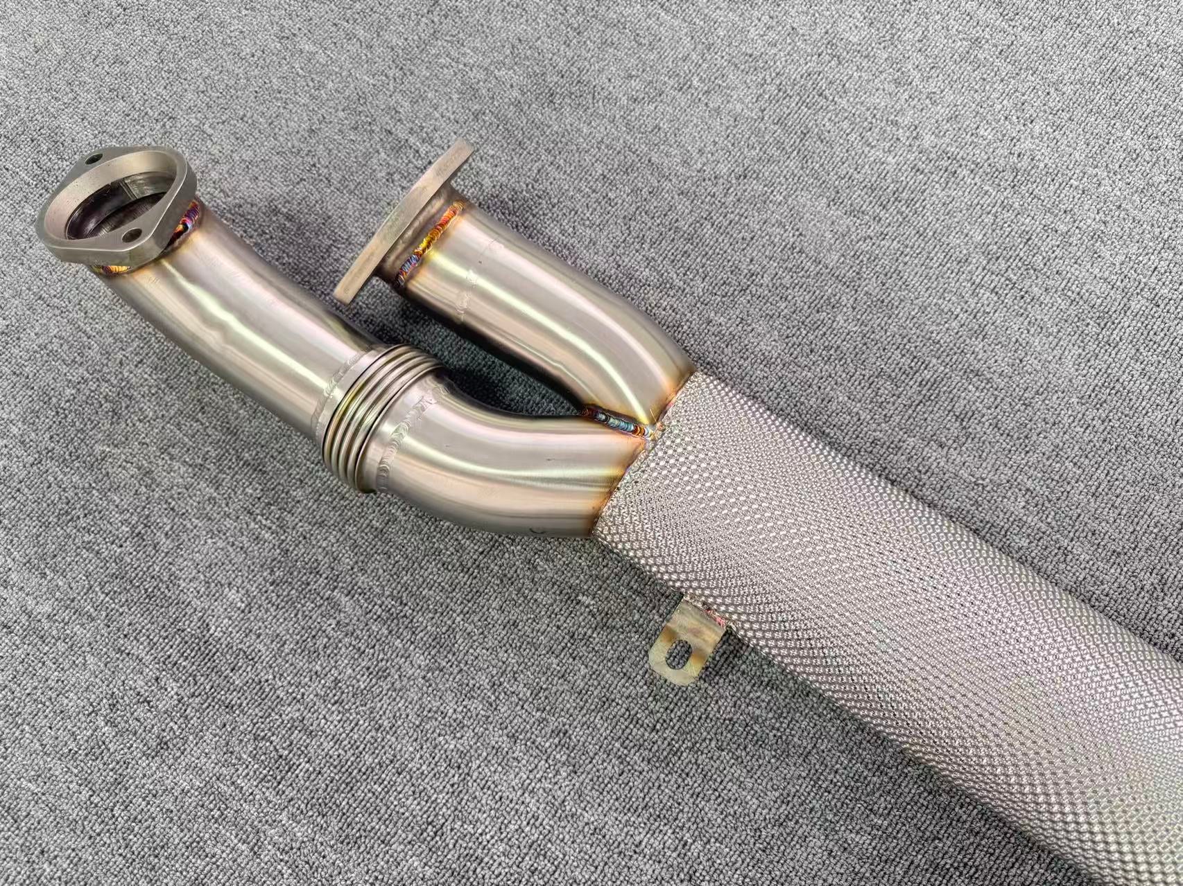 BMW G8X M2/M3/M4 4 inch Single Midpipe