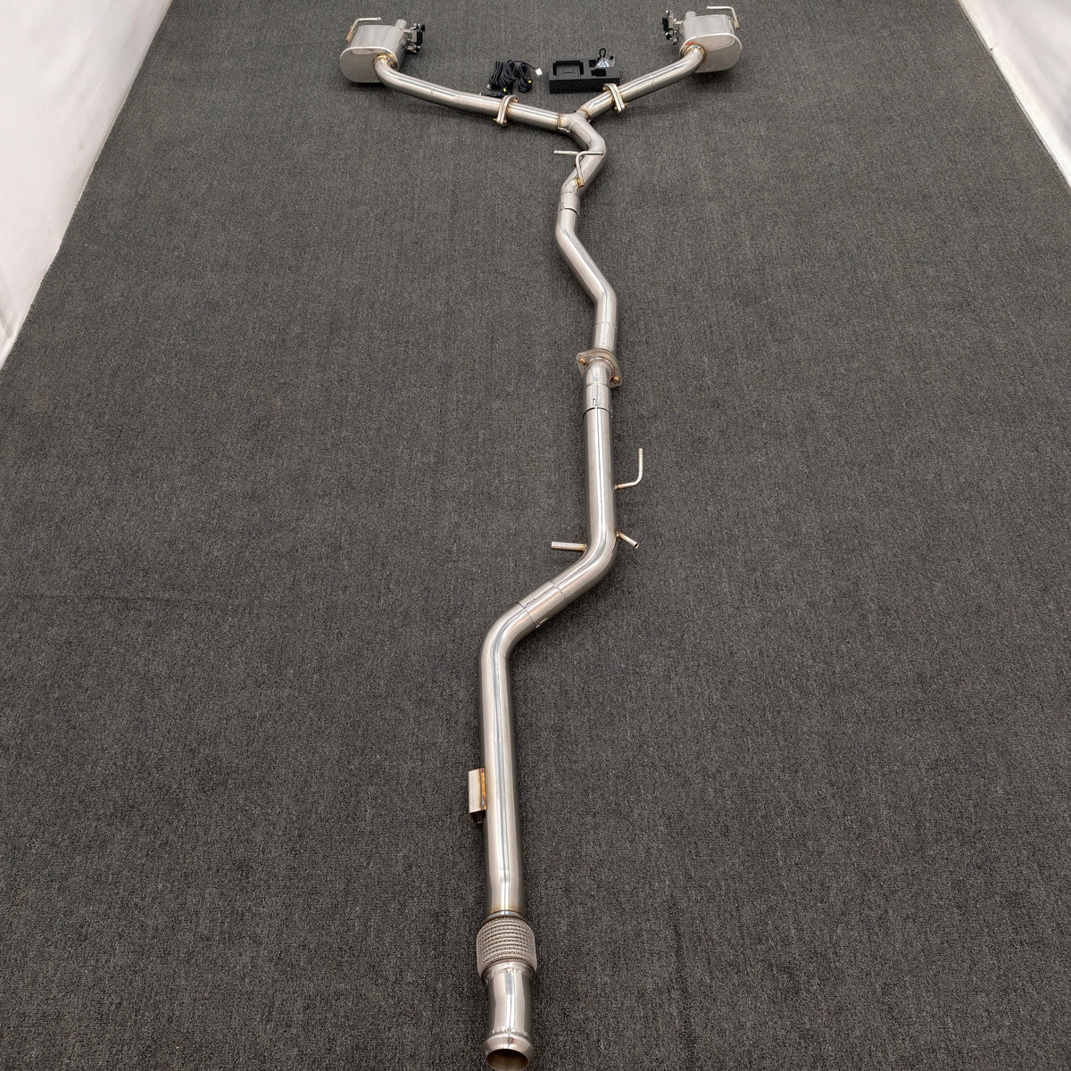 Valvetronic Catback Exhaust System for Mercedes Benz W205 C200/C250/C300