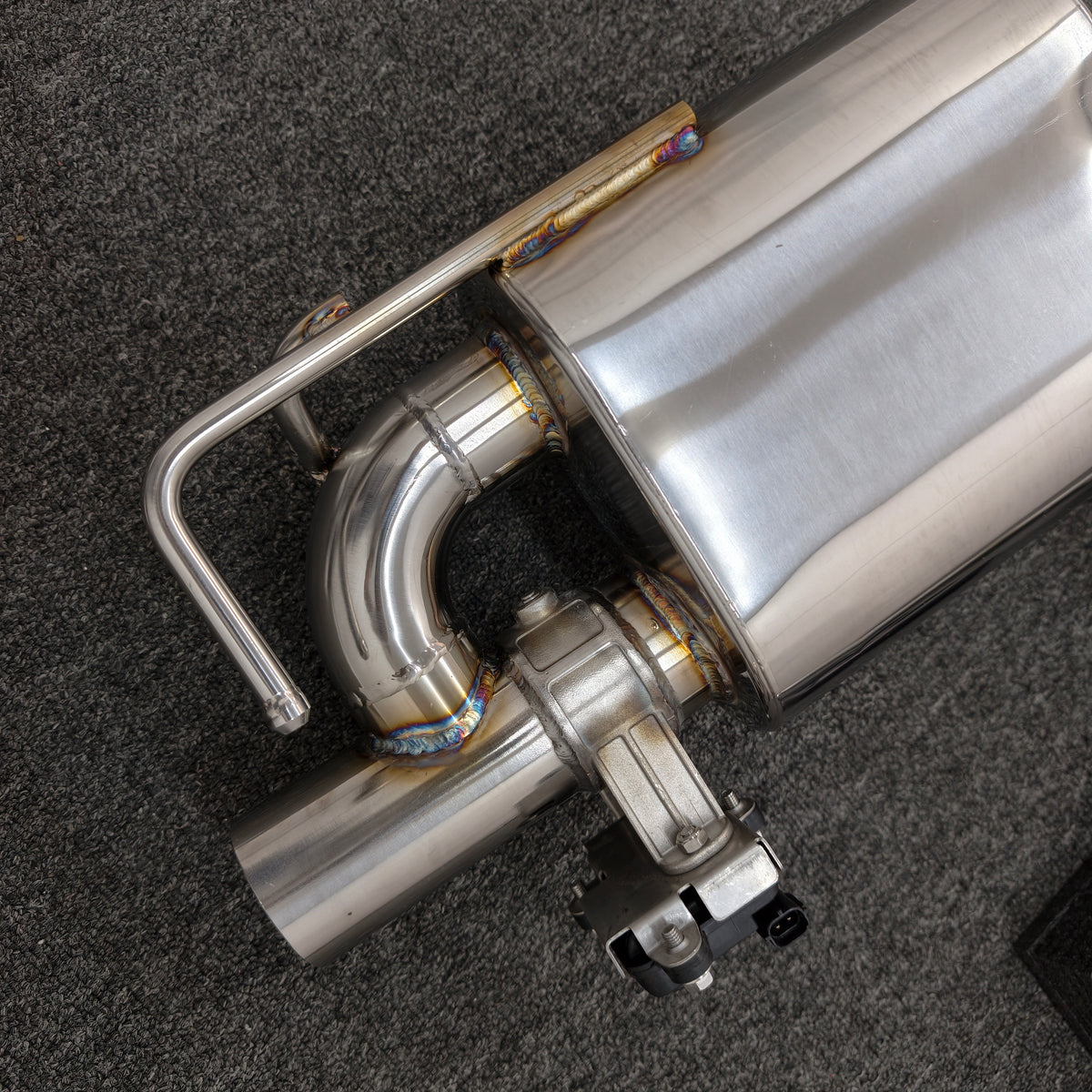 Valvetronic Catback Exhaust System for Mercedes Benz W205 C200/C250/C300