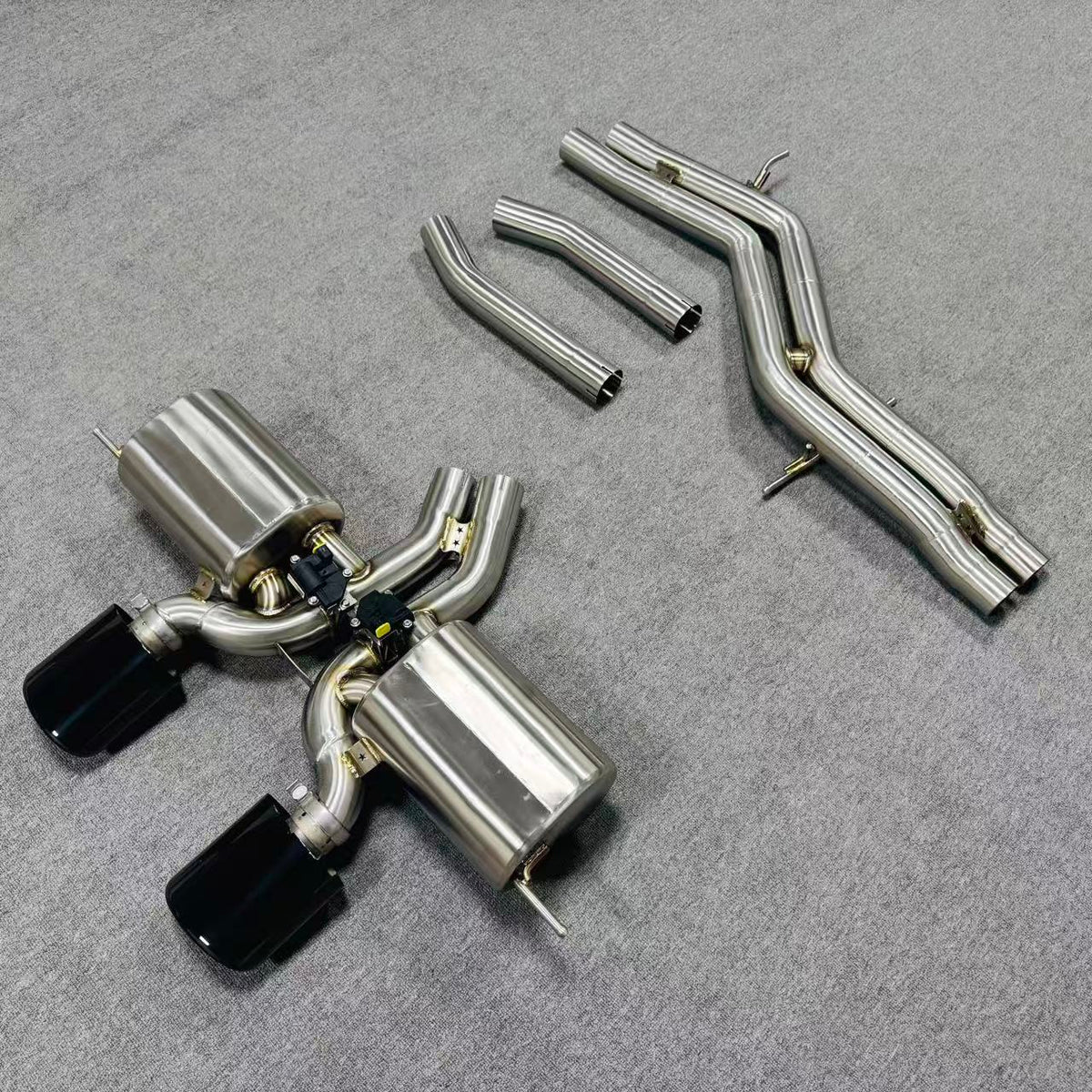 Valvetronic Catback Exhaust System for Porsche Cayenne Turbo GT 4.0T