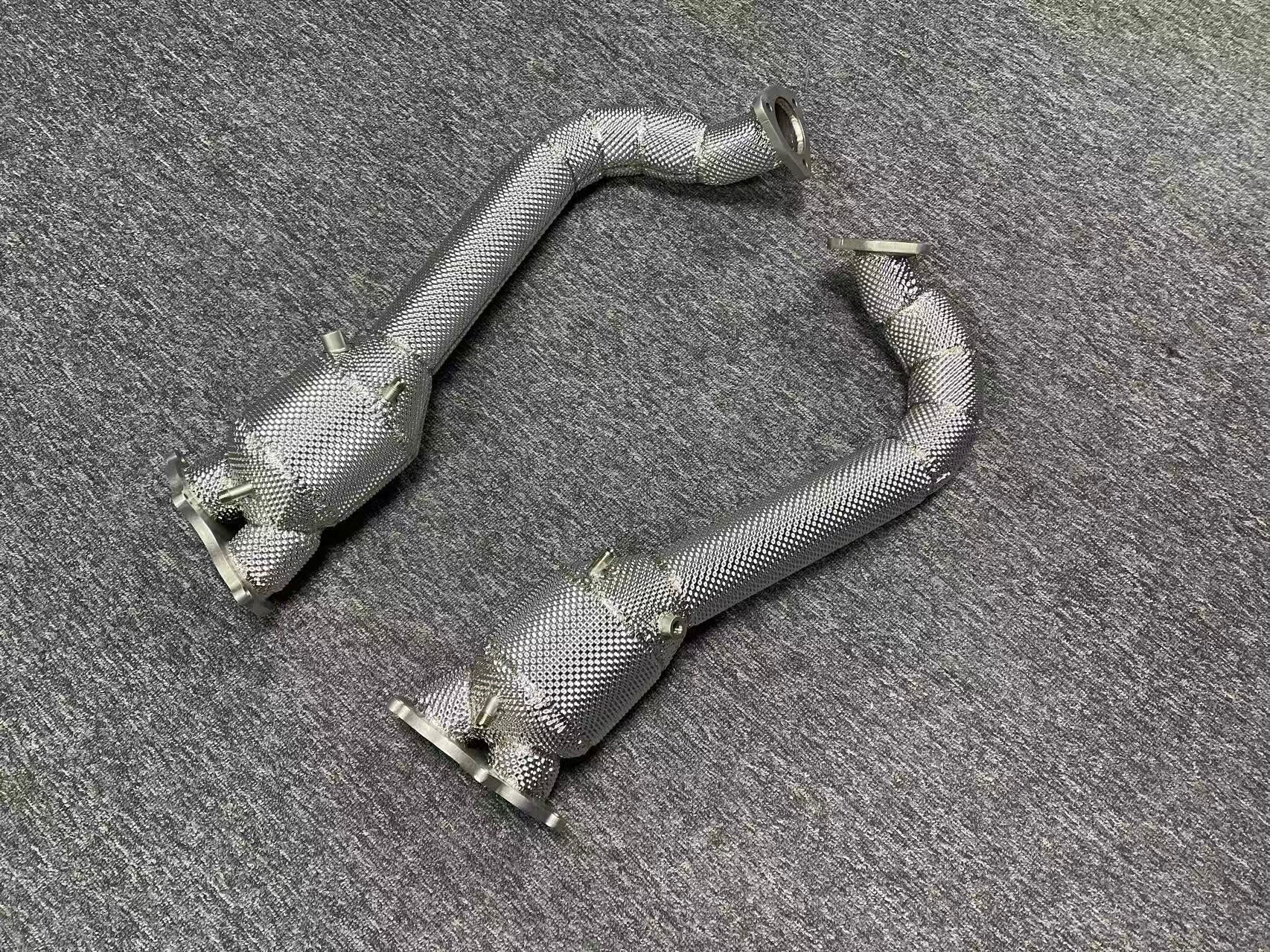 Porsche 718 GT4 Performance Downpipes
