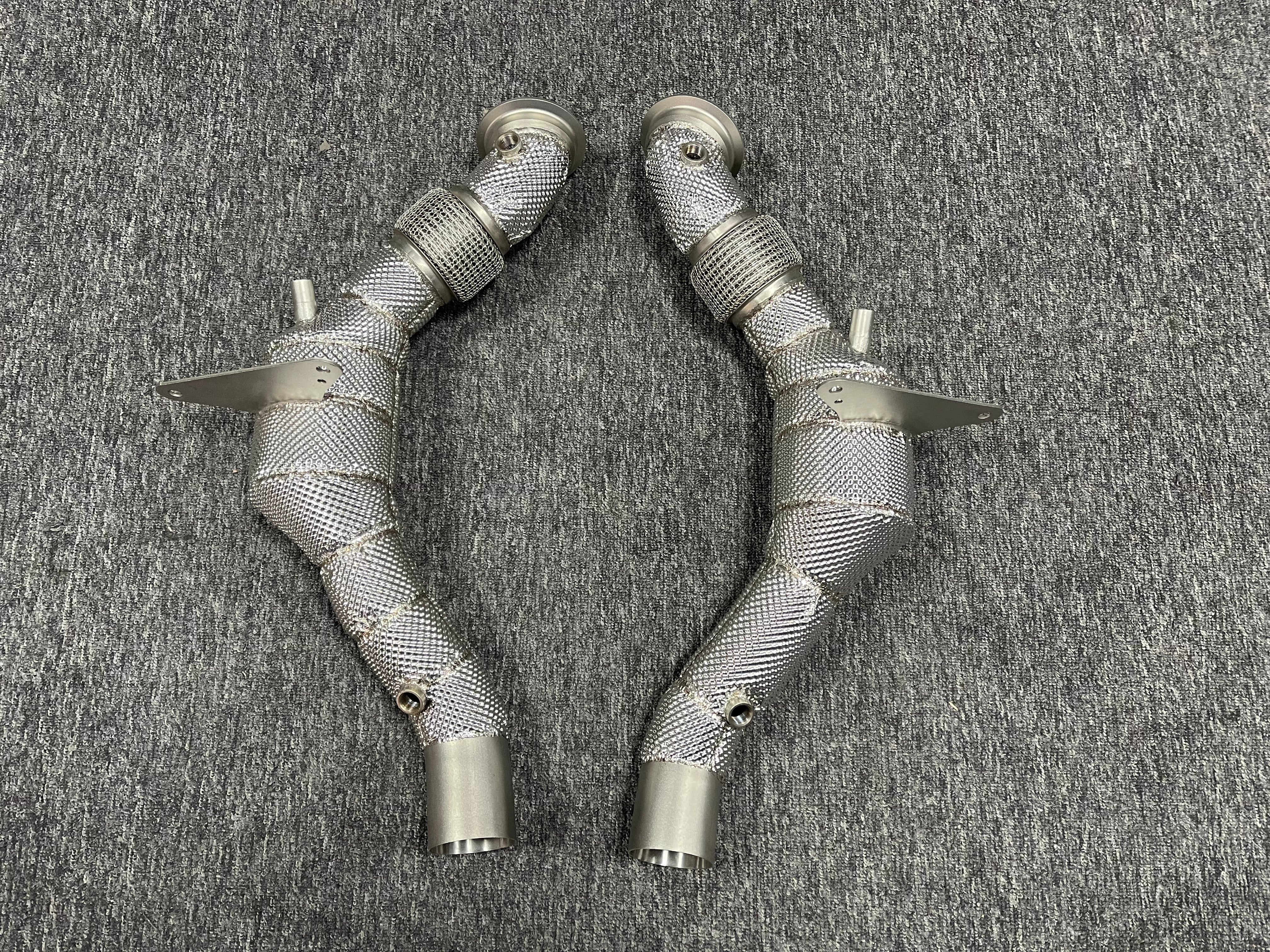 Ferrari 488 Pista/GTB Performance Downpipes
