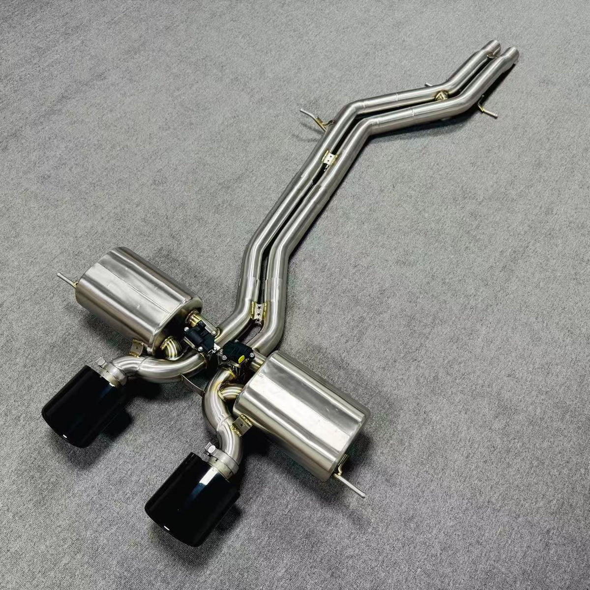 Valvetronic Catback Exhaust System for Porsche Cayenne Turbo GT 4.0T