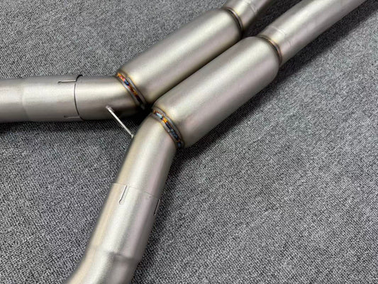 Hochwertiger Cat-Back-Auspuff für BMW M2 G87 3.0T S58 Titan-Valvetronic-Auspuffschalldämpfer
