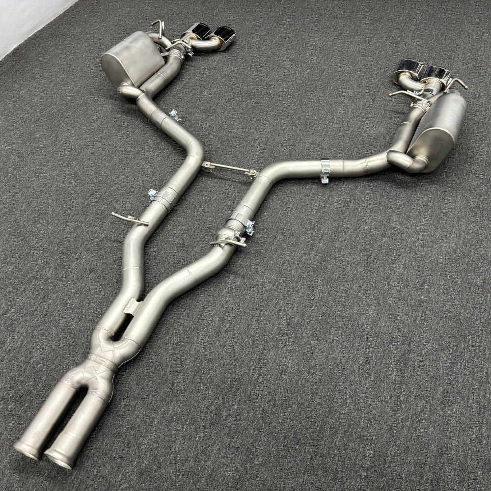 Mercedes Benz W204 C63 AMG Valvetronic Exhaust System