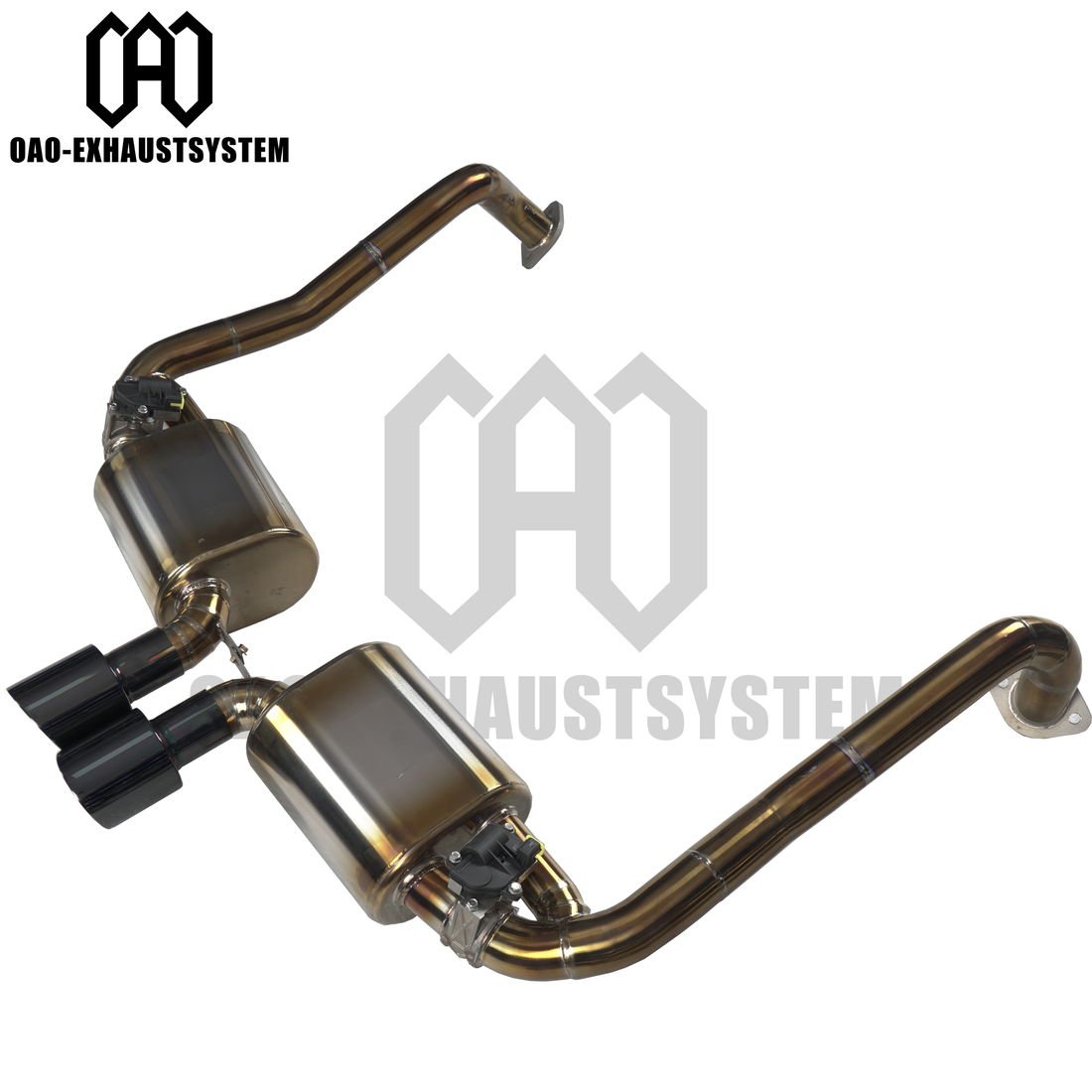 High quality titanium racing version exhaust pipe for Porsche 2.0t/2.5t 2016-2023 Catback Valvetronic exhaust718 Boxster/cayman