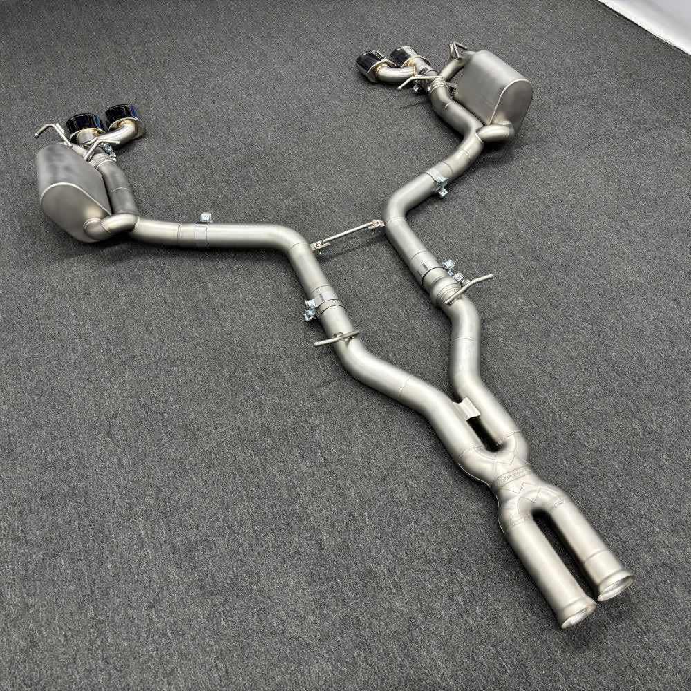 Mercedes Benz W204 C63 AMG Valvetronic Exhaust System