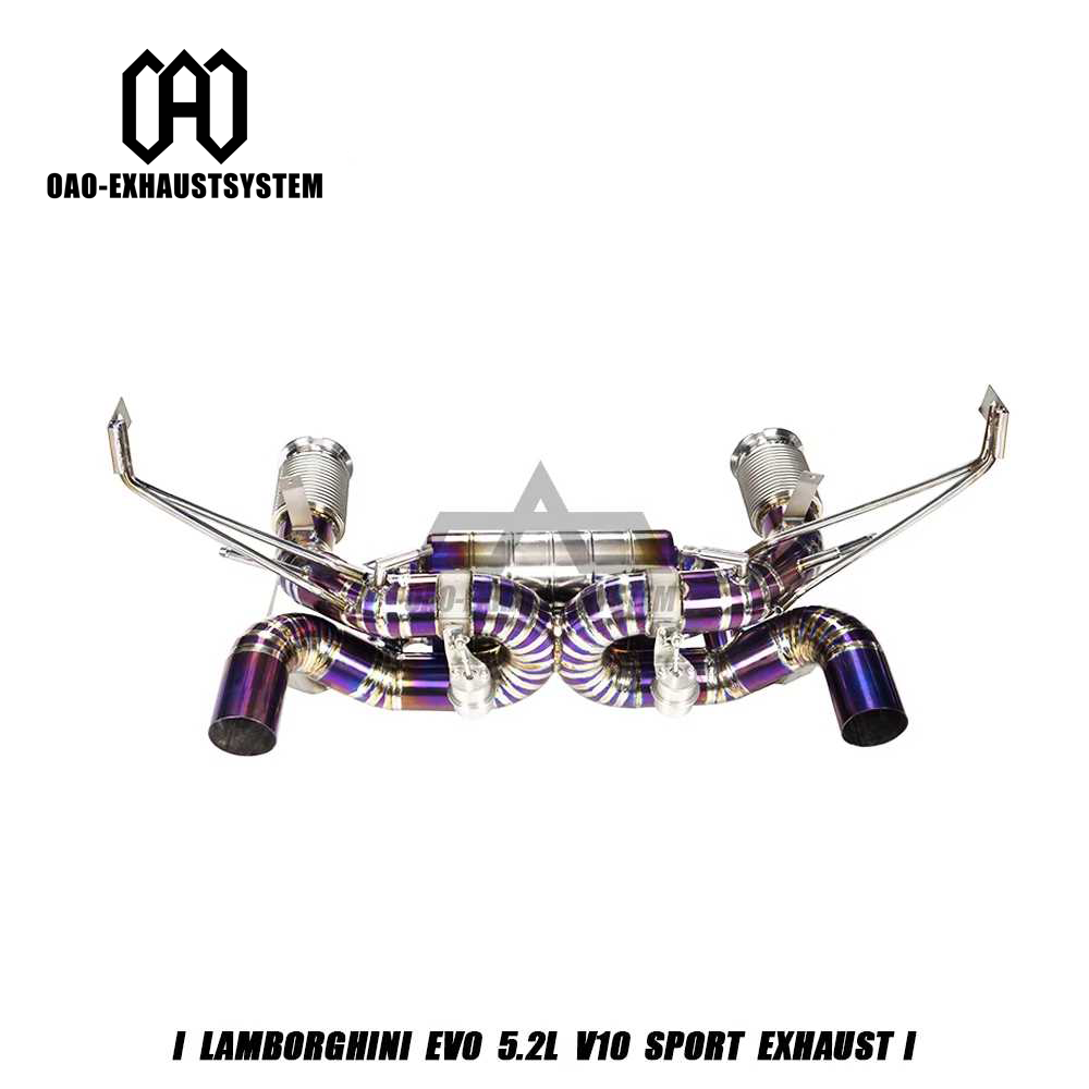 Lamborghini Huracan EVO/STO Valved Sport Exhaust system