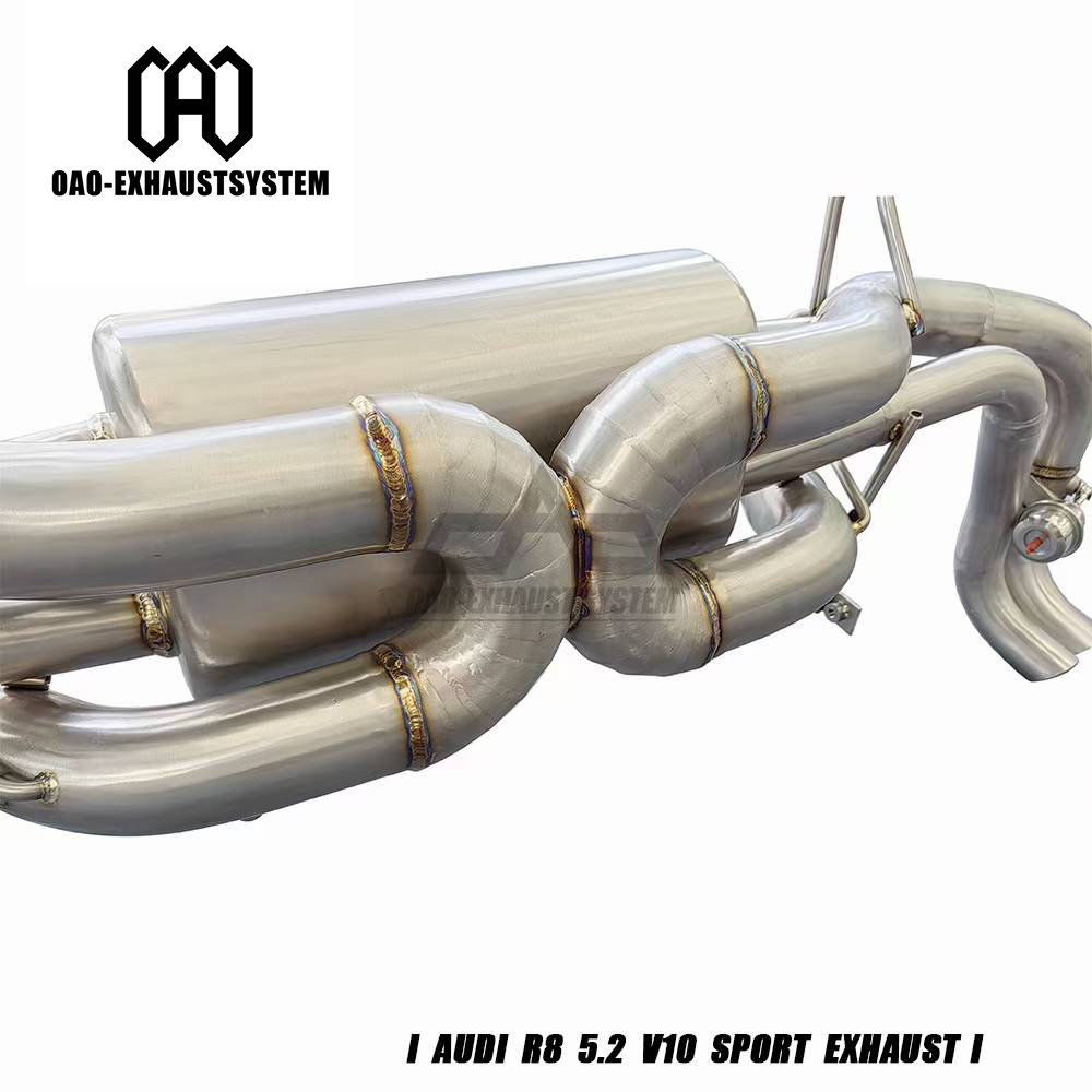 Audi R8 V10 Valved Sport Exhaust System