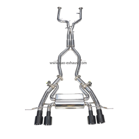 High quality cat back exhaust for BMW M2 G87 3.0T S58  valvetronic exhaust muffler