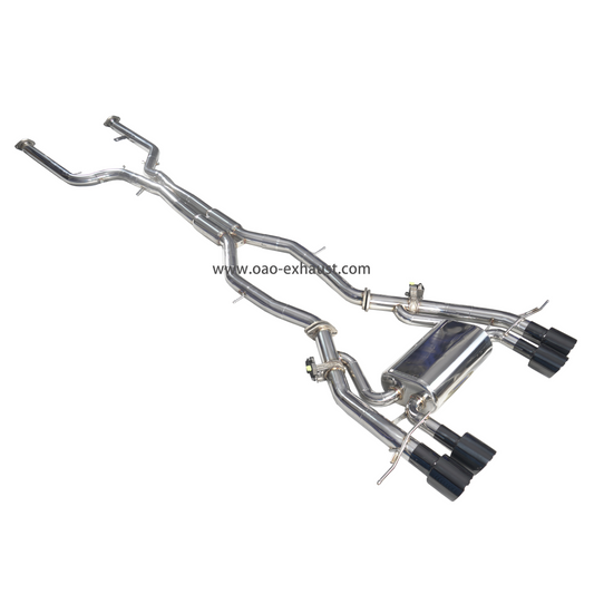 High quality cat back exhaust for BMW M2 G87 3.0T S58  valvetronic exhaust muffler