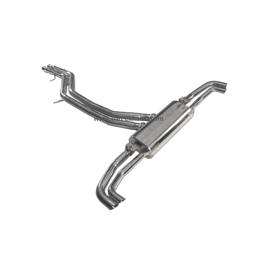 Leistungs auspuff für Audi RSQ8 4.0T 2019- SS304 Auspuffrohr Catback Schall dämpfer