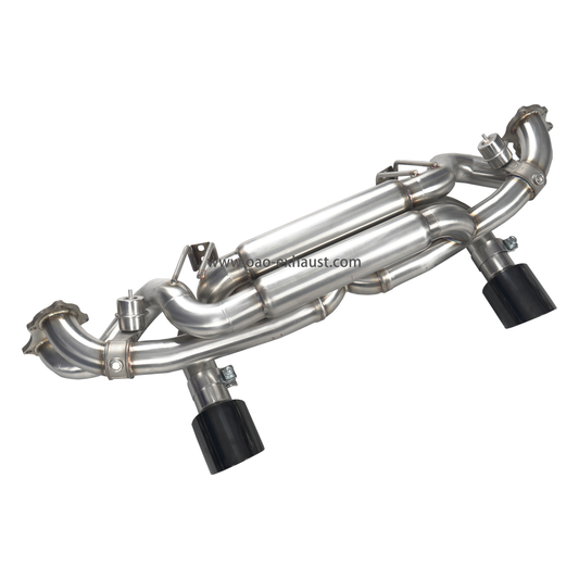 Porsche 718 GT4 Valved Sport Exhaust System