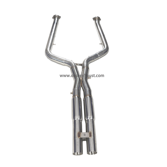 Hochleistungs-Mittel rohr für BMW X5M/X6M F95/F96 LCI 4.4T S68 V8 Auto Tuning Auspuffrohr system