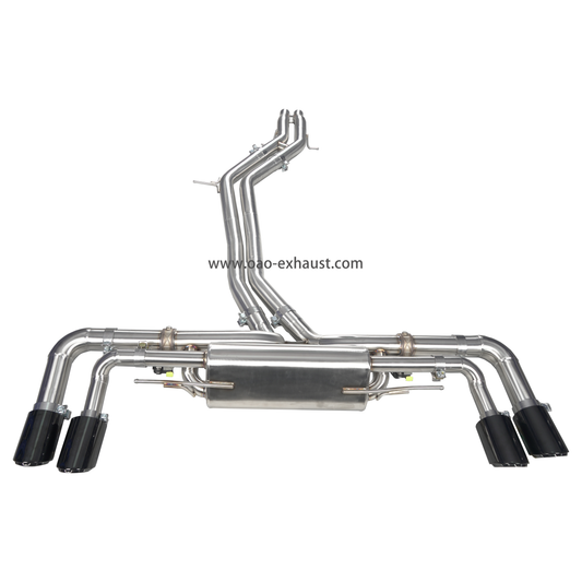Factory Racing Sport Exhaust for Porsche Cayenne E3 9YA 2.9T 3.0T With Remote Controlled Stainless Steel Catback Systems