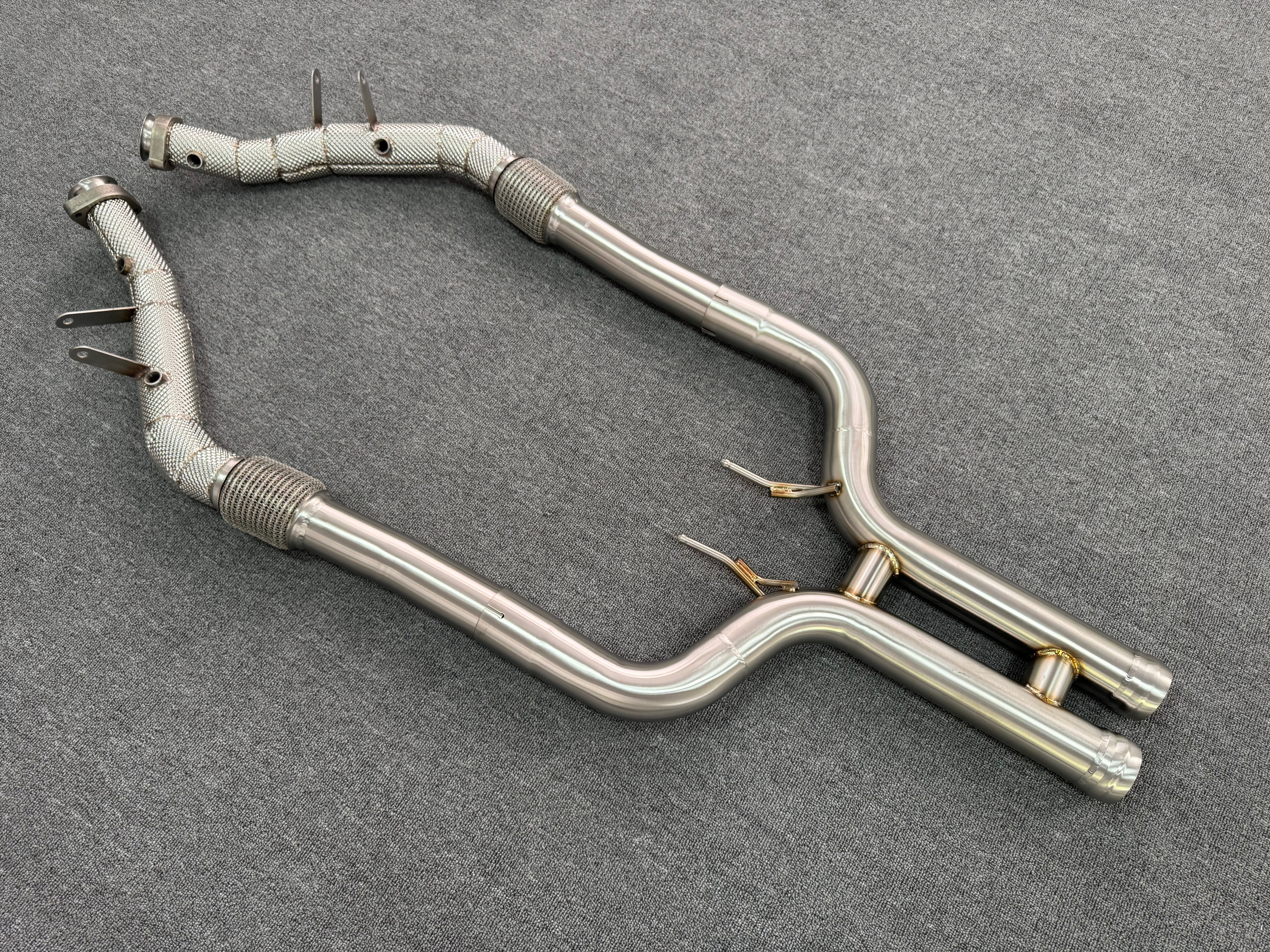 Mercedes Benz S320 S400 S450 S500 S550 S600 S63 W222 High Performance Downpipe