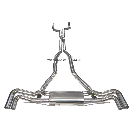 BMW X7/X6 M60i LCI 4.4tt 2023-2024 Racing Stainless Steel Exhaust System Tuned Tailpipe Muffler Cat-back Titanium Exhaust