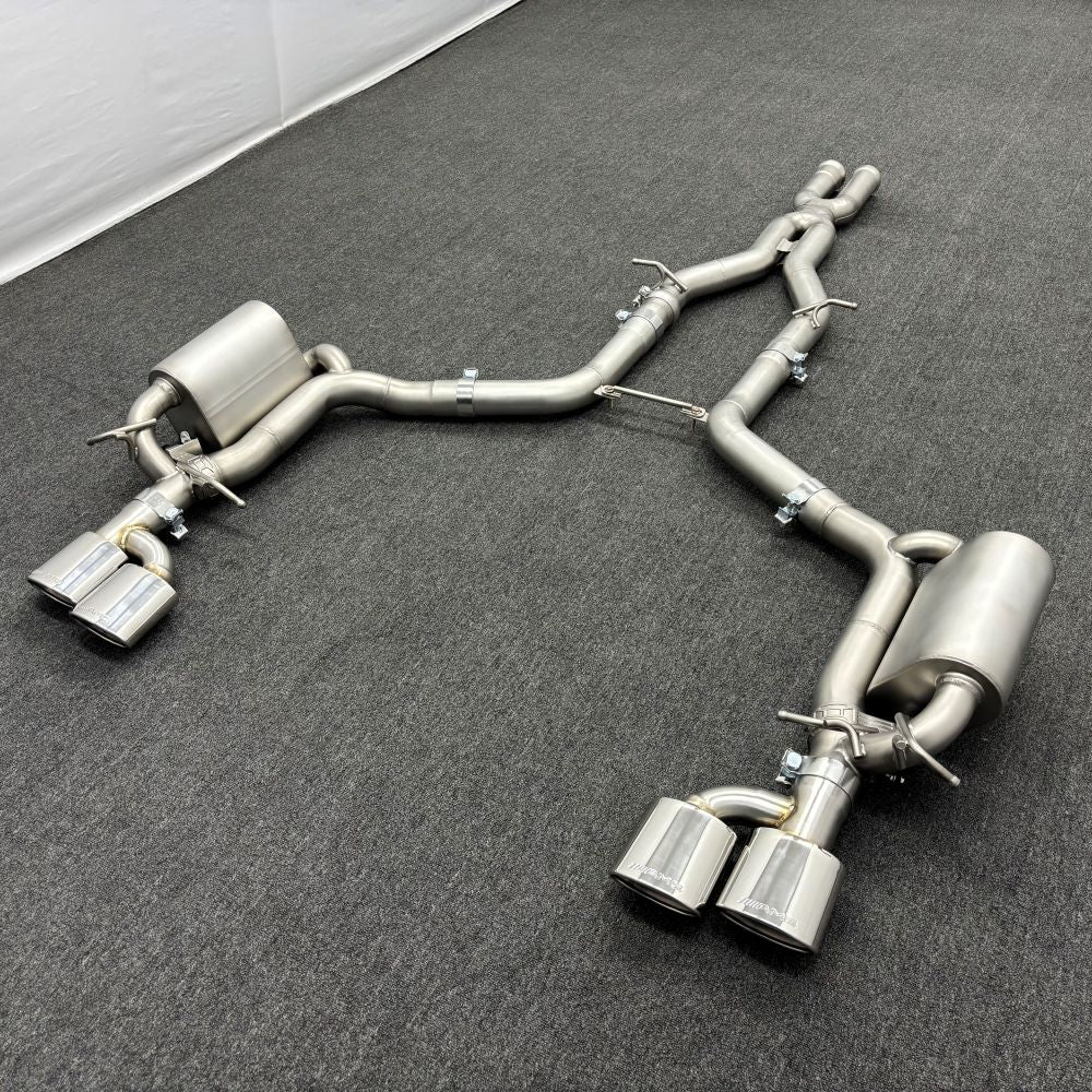 Mercedes Benz W204 C63 AMG Valvetronic Exhaust System