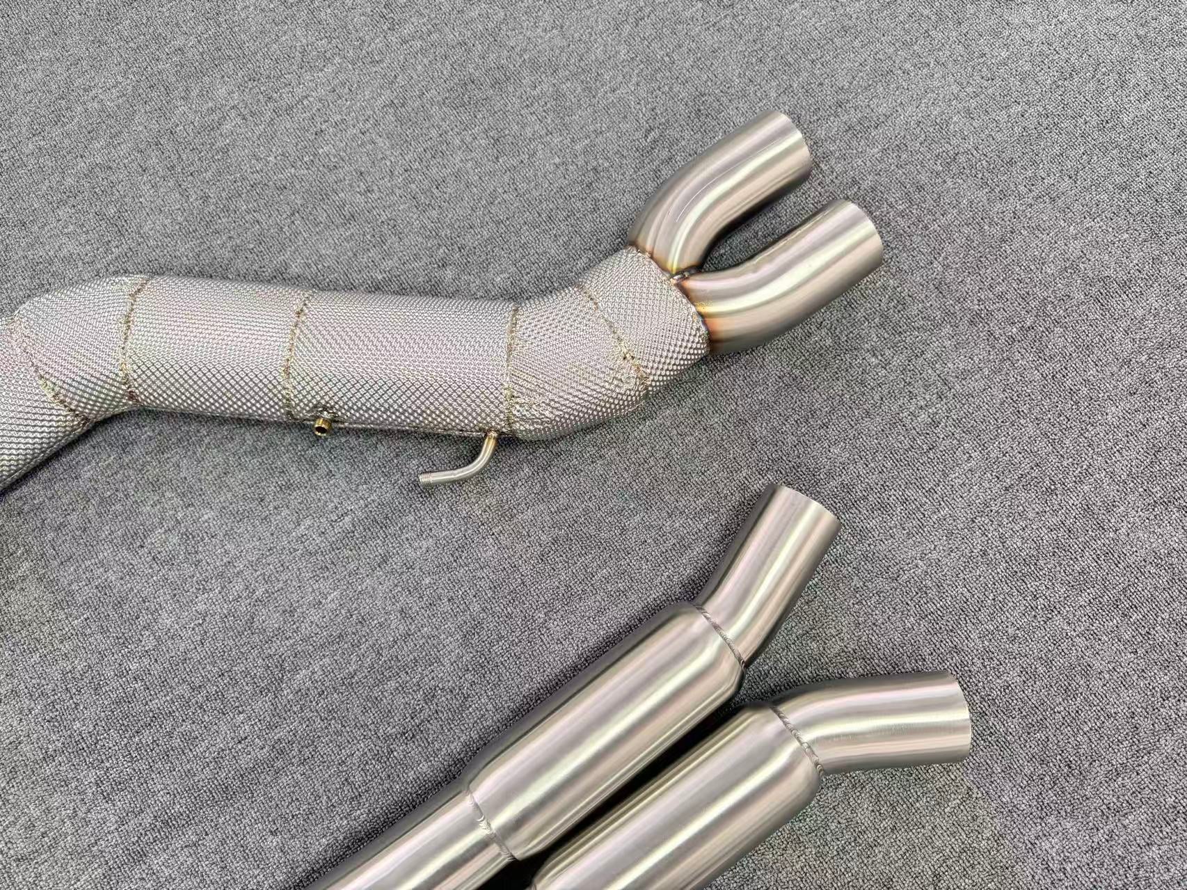 BMW G8X M2/M3/M4 4 inch Single Midpipe