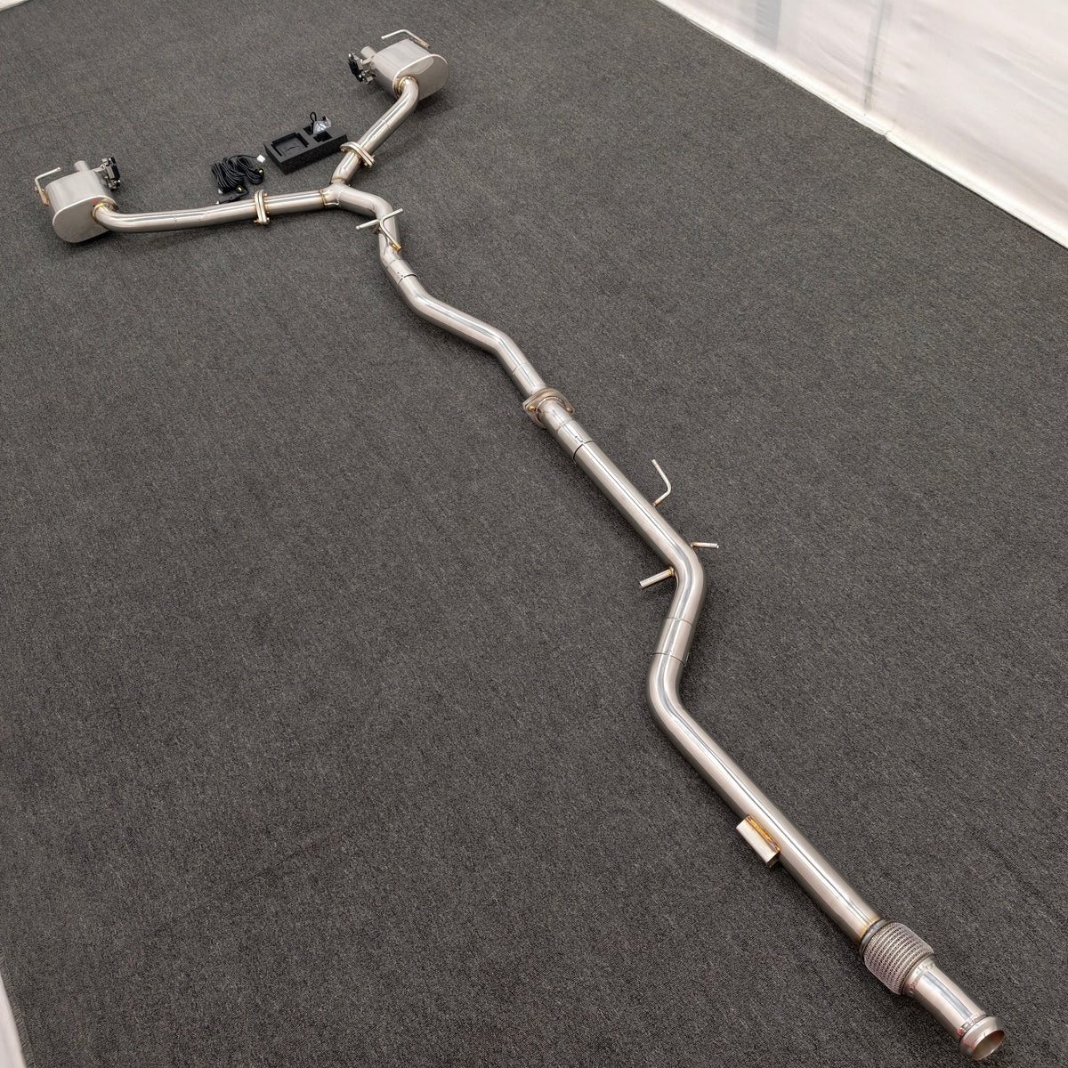Valvetronic Catback Exhaust System for Mercedes Benz W205 C200/C250/C300