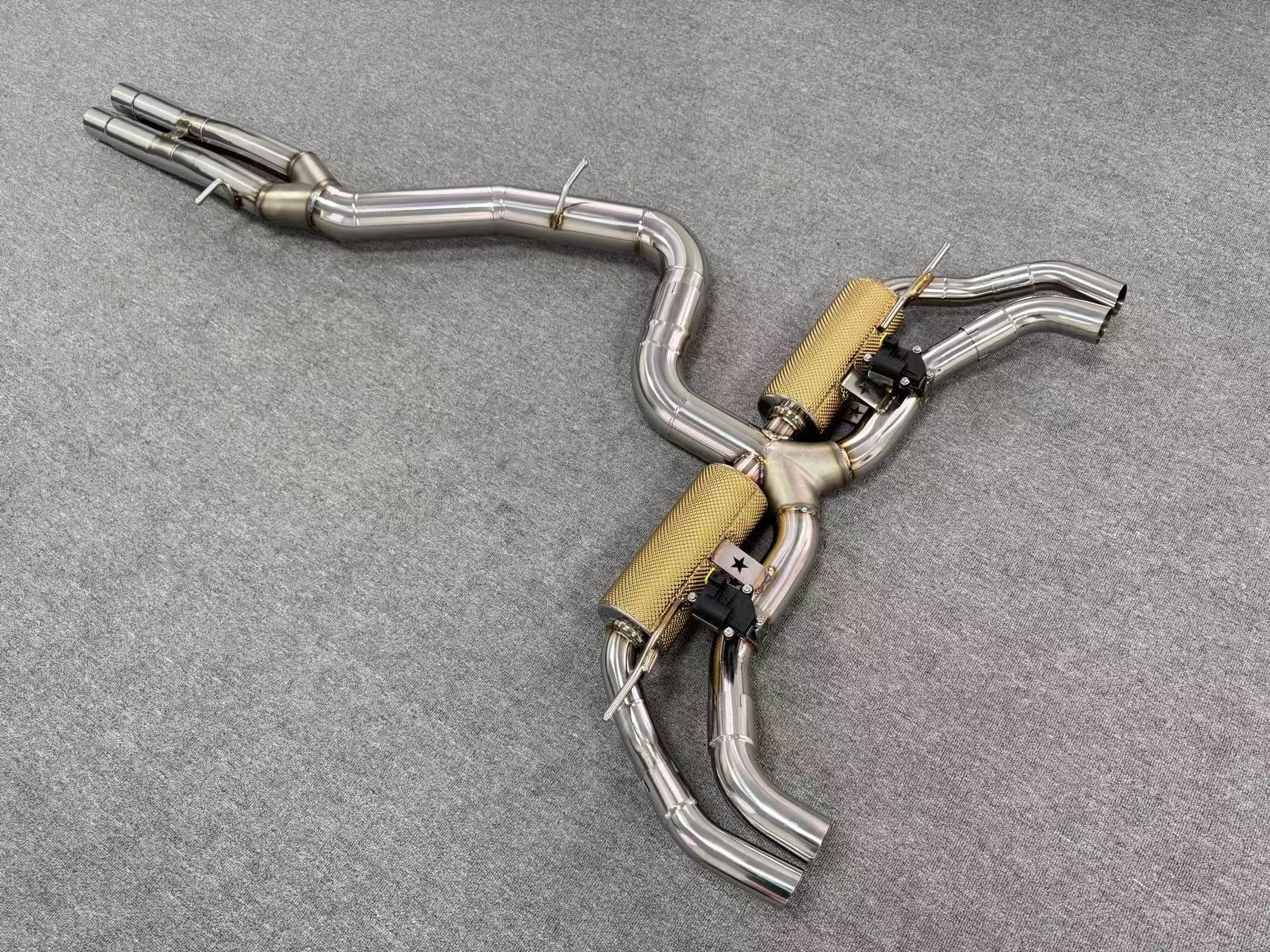 Audi TTRS 8S Valvetronic Exhaust System
