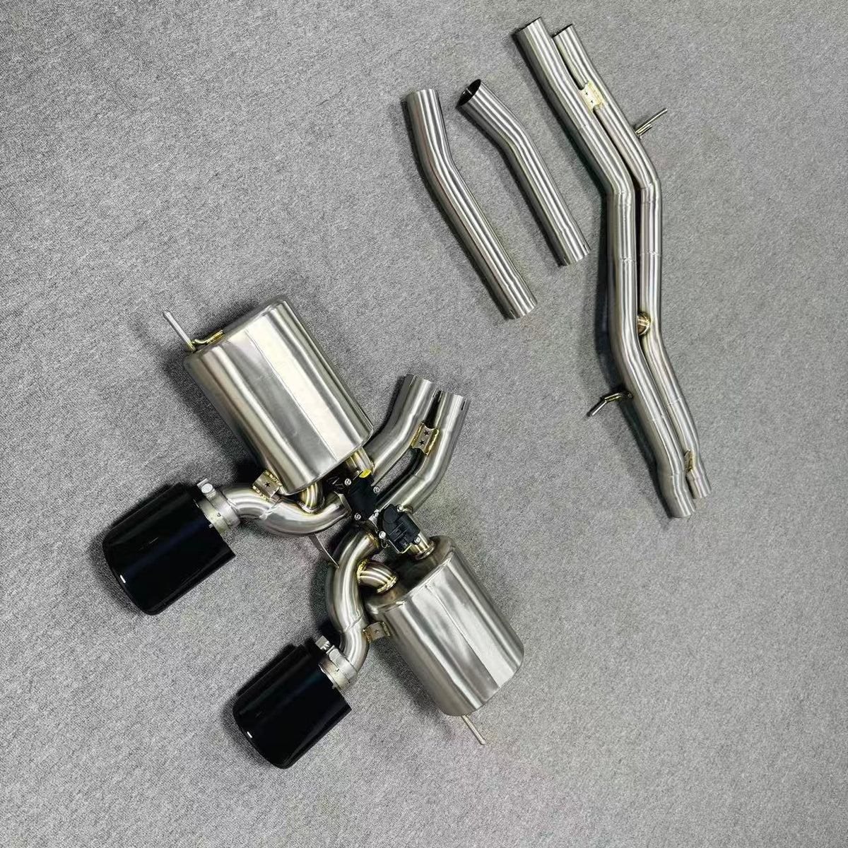 Valvetronic Catback Exhaust System for Porsche Cayenne Turbo GT 4.0T