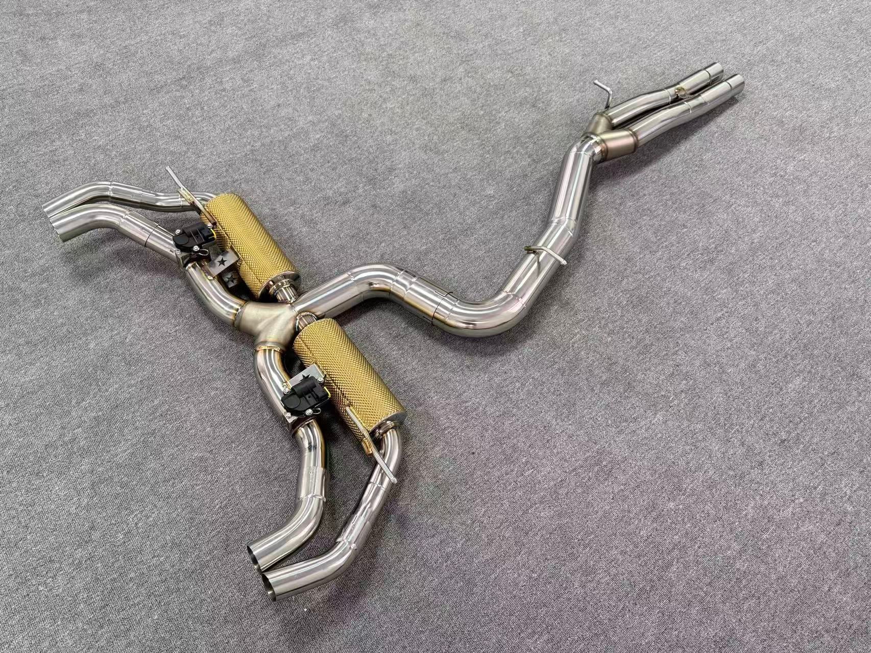 Audi TTRS 8S Valvetronic Exhaust System